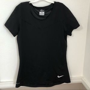 Black Nike Dri-FIT athletic shirt